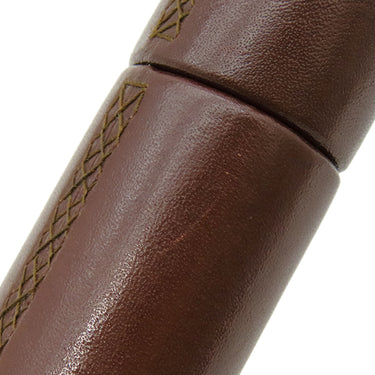 モンブラン Montblanc フローレンス ペンポーチ ブラウン レザー ペンケース 茶 ホワイトスター マイスターシュテュック