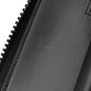 モンブラン Montblanc アーバン レーシング スピリット ジップ アラウンド 1本用 ブラック レザー ペンケース ブラック金具 黒 パンチング