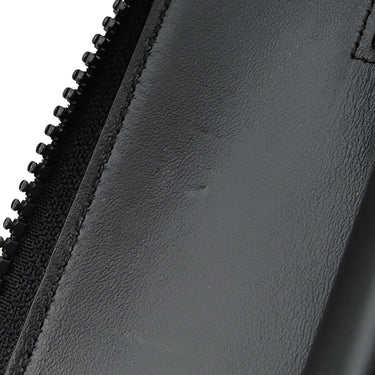 モンブラン Montblanc アーバン レーシング スピリット ジップ アラウンド 1本用 ブラック レザー ペンケース ブラック金具 黒 パンチング