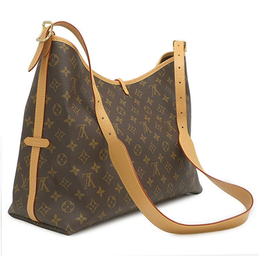 ルイヴィトン LOUIS VUITTON キャリーオール NM MM M46197 モノグラム モノグラムキャンバス ショルダーバッグ ゴールド金具 茶