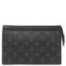 ルイヴィトン LOUIS VUITTON ガストン ウェアラブル ウォレット M81124 モノグラムエクリプス レザー モノグラムエクリプス モノグラムエクリプスリバースキャンバス ショルダーバッグ シルバー金具 黒 グレー