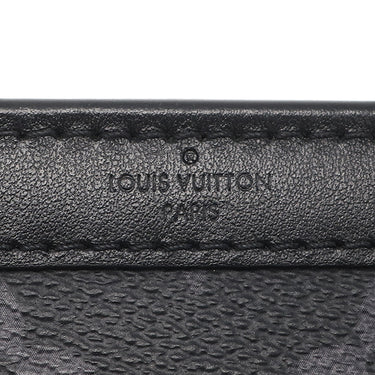 ルイヴィトン LOUIS VUITTON ガストン ウェアラブル ウォレット M81124 モノグラムエクリプス レザー モノグラムエクリプス モノグラムエクリプスリバースキャンバス ショルダーバッグ シルバー金具 黒 グレー