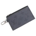 ルイヴィトン LOUIS VUITTON ガストン ウェアラブル ウォレット M81124 モノグラムエクリプス レザー モノグラムエクリプス モノグラムエクリプスリバースキャンバス ショルダーバッグ シルバー金具 黒 グレー