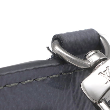 ルイヴィトン LOUIS VUITTON ガストン ウェアラブル ウォレット M81124 モノグラムエクリプス レザー モノグラムエクリプス モノグラムエクリプスリバースキャンバス ショルダーバッグ シルバー金具 黒 グレー