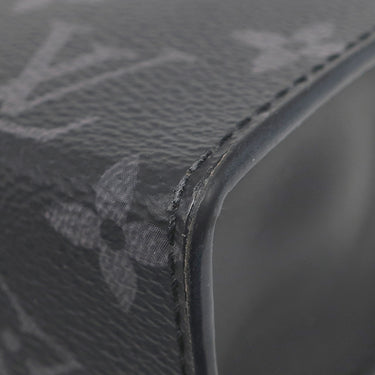 ルイヴィトン LOUIS VUITTON ガストン ウェアラブル ウォレット M81124 モノグラムエクリプス レザー モノグラムエクリプス モノグラムエクリプスリバースキャンバス ショルダーバッグ シルバー金具 黒 グレー