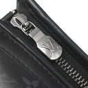 ルイヴィトン LOUIS VUITTON ガストン ウェアラブル ウォレット M81124 モノグラムエクリプス レザー モノグラムエクリプス モノグラムエクリプスリバースキャンバス ショルダーバッグ シルバー金具 黒 グレー