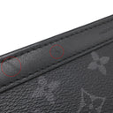 ルイヴィトン LOUIS VUITTON ガストン ウェアラブル ウォレット M81124 モノグラムエクリプス レザー モノグラムエクリプス モノグラムエクリプスリバースキャンバス ショルダーバッグ シルバー金具 黒 グレー