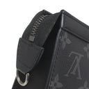 ルイヴィトン LOUIS VUITTON ガストン ウェアラブル ウォレット M81124 モノグラムエクリプス レザー モノグラムエクリプス モノグラムエクリプスリバースキャンバス ショルダーバッグ シルバー金具 黒 グレー