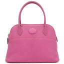 エルメス HERMES ボリード 27 ローズショッキング シェーブル 2WAYバッグ シルバー金具 ハンドバッグ ショルダー