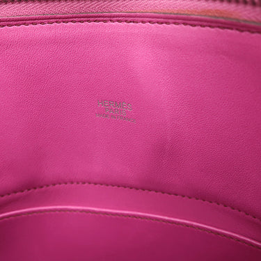 エルメス HERMES ボリード 27 ローズショッキング シェーブル 2WAYバッグ シルバー金具 ハンドバッグ ショルダー