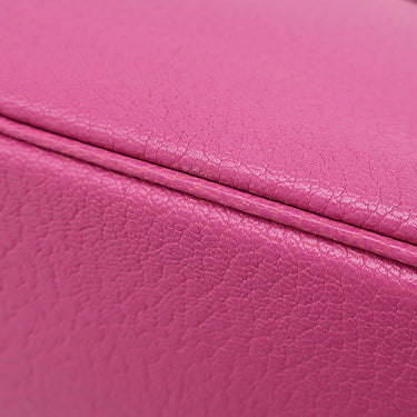 エルメス HERMES ボリード 27 ローズショッキング シェーブル 2WAYバッグ シルバー金具 ハンドバッグ ショルダー