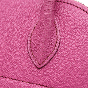 エルメス HERMES ボリード 27 ローズショッキング シェーブル 2WAYバッグ シルバー金具 ハンドバッグ ショルダー