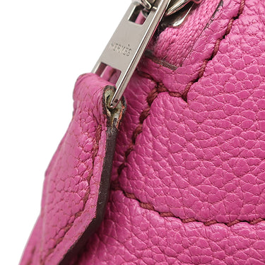 エルメス HERMES ボリード 27 ローズショッキング シェーブル 2WAYバッグ シルバー金具 ハンドバッグ ショルダー