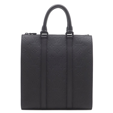 ルイヴィトン LOUIS VUITTON サック プラ クロス M59960 ブラック レザー トリヨンレザー 2WAYバッグ マットゴールド金具 黒 ショルダー ネームタグ欠品