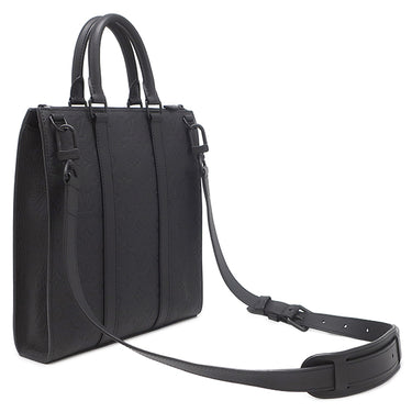 ルイヴィトン LOUIS VUITTON サック プラ クロス M59960 ブラック レザー トリヨンレザー 2WAYバッグ マットゴールド金具 黒 ショルダー ネームタグ欠品