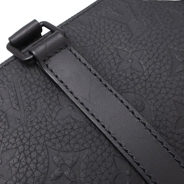 ルイヴィトン LOUIS VUITTON サック プラ クロス M59960 ブラック レザー トリヨンレザー 2WAYバッグ マットゴールド金具 黒 ショルダー ネームタグ欠品