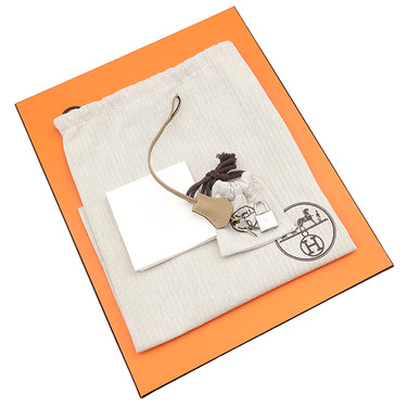 エルメス HERMES バーキン30 プシエール トゴ ハンドバッグ シルバー金具 ベージュ