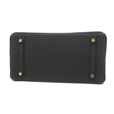 エルメス HERMES バーキン30 ブラック トゴ ハンドバッグ ゴールド金具 新品 新古品 黒