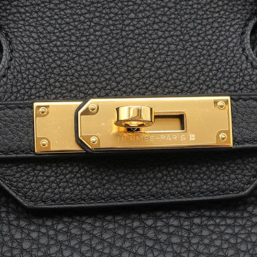 エルメス HERMES バーキン30 ブラック トゴ ハンドバッグ ゴールド金具 新品 新古品 黒