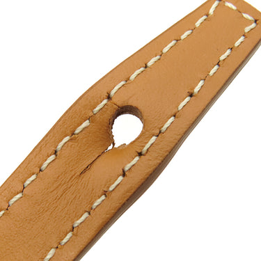 セリーヌ CELINE ミニ バーティカル カバ 193302 ナチュラル×タン キャンバス レザー 2WAYバッグ ゴールド金具 アイボリー 茶 ハンドバッグ ショルダー