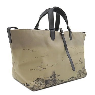 クリスチャン・ディオール Christian Dior トゥジュール ラージ トート M2820OZBP ベージュ キャンバス レザー トートバッグ ゴールド金具 リバーシブル