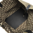 クリスチャン・ディオール Christian Dior トゥジュール ラージ トート M2820OZBP ベージュ キャンバス レザー トートバッグ ゴールド金具 リバーシブル
