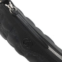 グッチ GUCCI GGマトラッセ 735049 ブラック ナイロン レザー ショルダーバッグ シルバー金具 黒 GG ダブルG