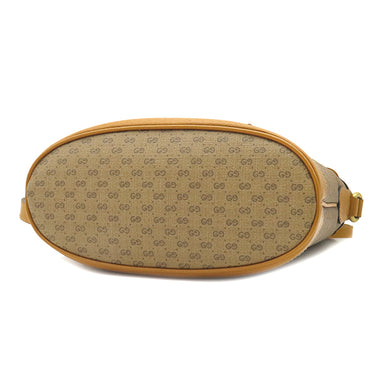グッチ GUCCI ディズニーコラボ ミッキー スモール バケット 602691 ブラウン GGスプリームキャンバス レザー ショルダーバッグ ヴィンテージ金具 マイクロGG 茶