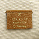 グッチ GUCCI ディズニーコラボ ミッキー スモール バケット 602691 ブラウン GGスプリームキャンバス レザー ショルダーバッグ ヴィンテージ金具 マイクロGG 茶