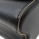 ルイヴィトン LOUIS VUITTON ワールドツアー ツイストMM M52105 ノワール エピレザー ショルダーバッグ シルバー金具 黒 ワッペン風 ステッカーモチーフ