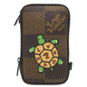 ルイヴィトン LOUIS VUITTON ダブルフォンポーチ N40377 ダミエジャイアント レザー ダミエエベヌジャイアントキャンバス ショルダーバッグ マットブラック金具 LVスクエアード コレクション NIGO カメ
