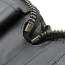 ベルルッティ BERLUTI タリ マキシウォレット ブラック レザー 長財布 シルバー金具 黒 スクリット カリグラフィ ラウンドファスナー
