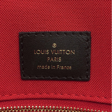 ルイヴィトン LOUIS VUITTON オンザゴー MM M45321 モノグラム モノグラムキャンバス モノグラムリバースキャンバス トートバッグ ゴールド金具 茶 ハンドバッグ