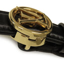 ルイヴィトン LOUIS VUITTON LVPONT9 LVポンヌフ M55948 ノワール スムースレザー ショルダーバッグ ゴールド金具 黒 ピンク LVサークル