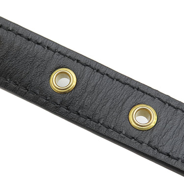 ルイヴィトン LOUIS VUITTON LVPONT9 LVポンヌフ M55948 ノワール スムースレザー ショルダーバッグ ゴールド金具 黒 ピンク LVサークル