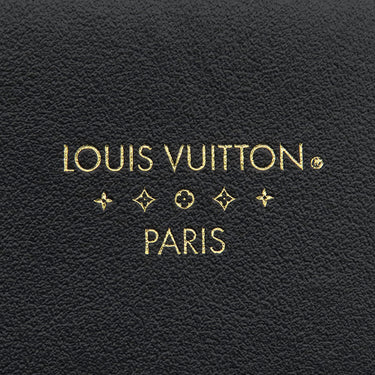 ルイヴィトン LOUIS VUITTON LVPONT9 LVポンヌフ M55948 ノワール スムースレザー ショルダーバッグ ゴールド金具 黒 ピンク LVサークル