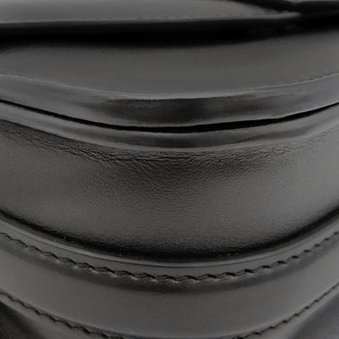 ルイヴィトン LOUIS VUITTON LVPONT9 LVポンヌフ M55948 ノワール スムースレザー ショルダーバッグ ゴールド金具 黒 ピンク LVサークル