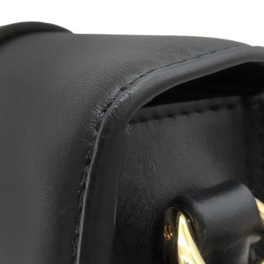ルイヴィトン LOUIS VUITTON LVPONT9 LVポンヌフ M55948 ノワール スムースレザー ショルダーバッグ ゴールド金具 黒 ピンク LVサークル