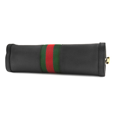 グッチ GUCCI オフィディア ショルダー 503877 ブラック レザー ショルダーバッグ ゴールド金具 黒 GGマーモント チェーンショルダー