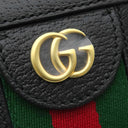 グッチ GUCCI オフィディア ショルダー 503877 ブラック レザー ショルダーバッグ ゴールド金具 黒 GGマーモント チェーンショルダー