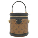 ルイヴィトン LOUIS VUITTON カンヌ M43986 モノグラムリバース モノグラムキャンバス モノグラムリバースキャンバス 2WAYバッグ ゴールド金具 茶 ハンドバッグ ショルダー