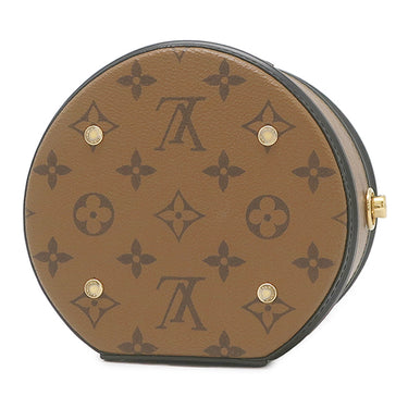 ルイヴィトン LOUIS VUITTON カンヌ M43986 モノグラムリバース モノグラムキャンバス モノグラムリバースキャンバス 2WAYバッグ ゴールド金具 茶 ハンドバッグ ショルダー