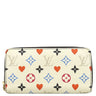 ルイヴィトン LOUIS VUITTON ジッピーウォレット M57491 ブロン レザー モノグラムゲームオン 長財布 ゴールド金具 モノグラム ハート クルーズコレクション