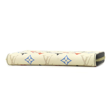 ルイヴィトン LOUIS VUITTON ジッピーウォレット M57491 ブロン レザー モノグラムゲームオン 長財布 ゴールド金具 モノグラム ハート クルーズコレクション