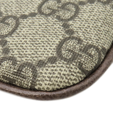 グッチ GUCCI オフィディア GG 517551 ベージュ×ブラウン GGスプリームキャンバス クラッチバッグ ゴールド金具 セカンドバッグ ウェブストライプ