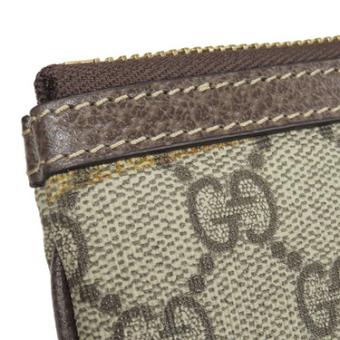 グッチ GUCCI オフィディア GG 517551 ベージュ×ブラウン GGスプリームキャンバス クラッチバッグ ゴールド金具 セカンドバッグ ウェブストライプ