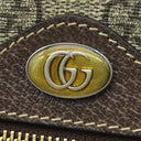 グッチ GUCCI オフィディア GG 517551 ベージュ×ブラウン GGスプリームキャンバス クラッチバッグ ゴールド金具 セカンドバッグ ウェブストライプ
