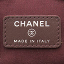 シャネル CHANEL マトラッセ ラウンド チェーン ショルダー ブラック ラムスキン ショルダーバッグ シルバー金具 黒 ココマーク