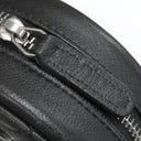 シャネル CHANEL マトラッセ ラウンド チェーン ショルダー ブラック ラムスキン ショルダーバッグ シルバー金具 黒 ココマーク
