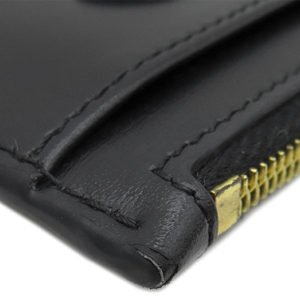 セリーヌ CELINE ジップ付きカードホルダー キュイル トリオンフ